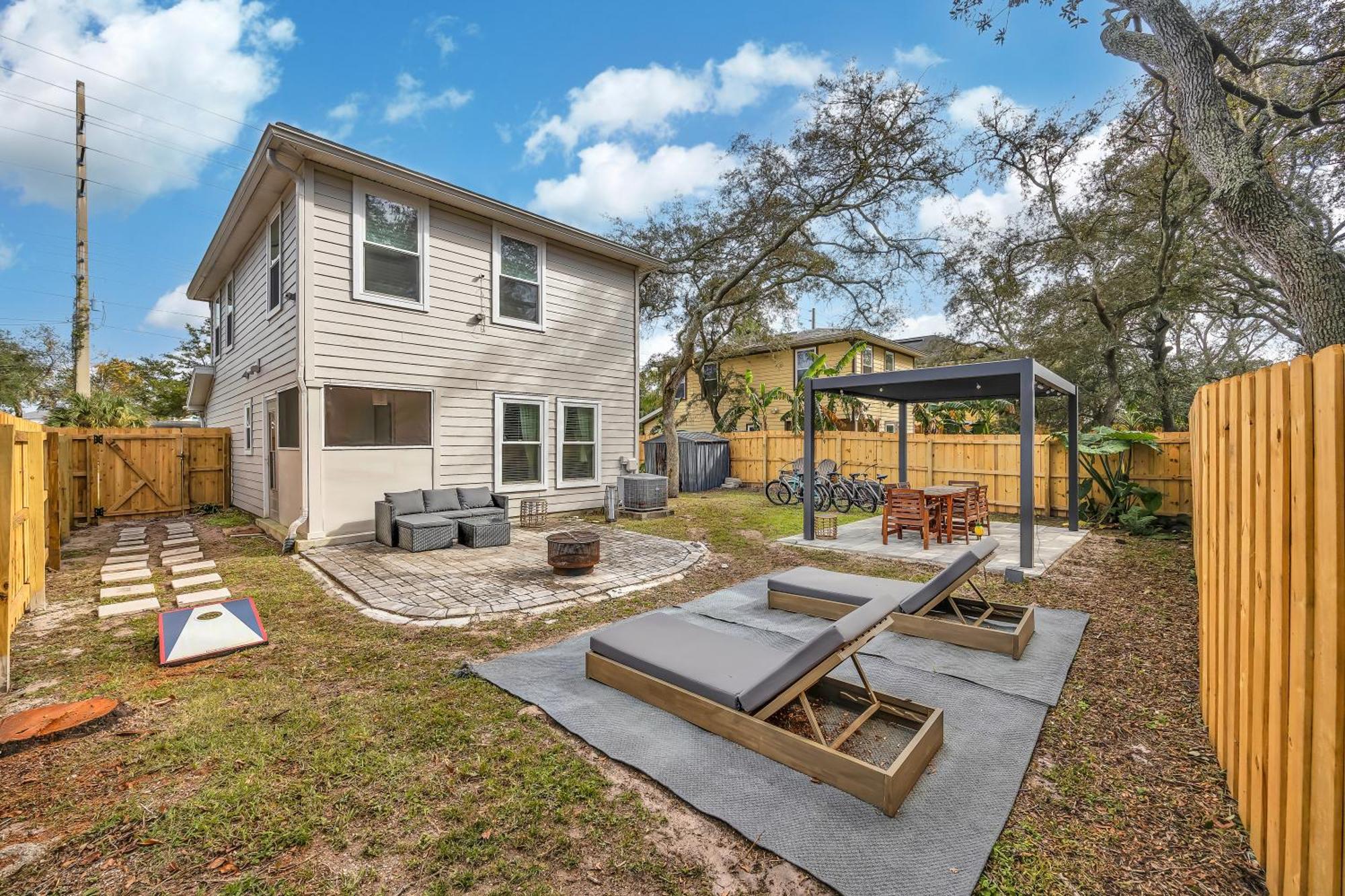 {Hidden Gem} Beach Home Blocks From Ocean +6 Bikes Jacksonville Beach Zewnętrze zdjęcie